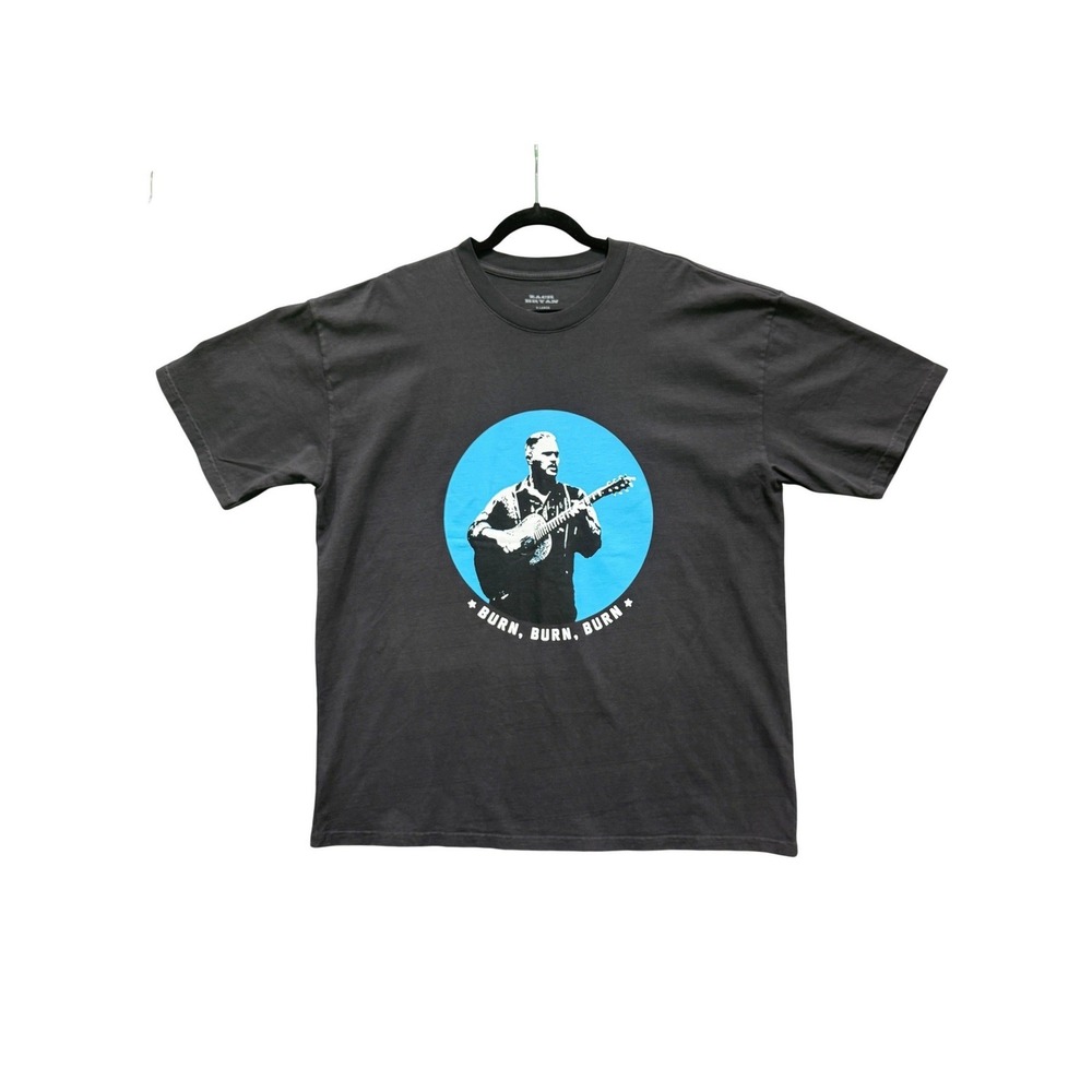 NWOT Zach Bryan Men's XL Concert T-Shirt Burn Burn Burn 2023 World Tour Graphic